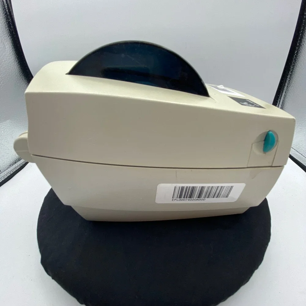 Zebra LP 2844 Thermal Label Printer Desktop Shipping Barcode Beige 120563 *Read
